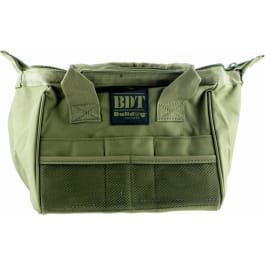 Bulldog Bulldog BDT405G BDT Tactical Ammo & Accessory Bag Green with Steel Frame & Heavy-Duty Zipper