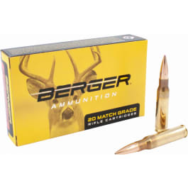 Berger Bullets 60040 .308 Winchester 168 GR Classic Huntr - 20rd Box