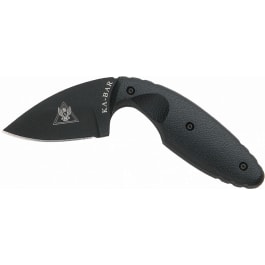 <em>Ka-Bar</em> 1480 <em>TDI</em> <em>Law</em> <em>Enforcement</em> Knife Fixed 2.31" AUS-8A SS Drop Point Plain Fiberglass Reinforced Nylon Black