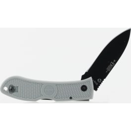 <em>Ka-Bar</em> 4062GY Dozier <em>Hunter</em> Folder 3" AUS-8A Stainless Steel Drop Point Fiberglass Reinforced Nylon Gray