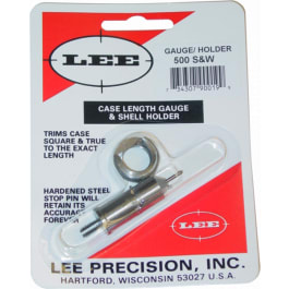 Lee Precision Lee Precision 90019 Case Length GA w/Shell Holder 2 Piece 500 Smith & Wesson