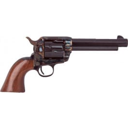 Cimarron El Malo PP401MALO Revolver, .357 Mag/.38 Spl, 5.5" Octagon Barrel, 6rd, SAO, Color Case Hardened Frame, Walnut Grip