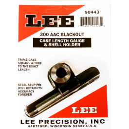 Lee Precision Lee Precision 90443 Case Length Gauge 300 AAC Blackout with Shell Holder