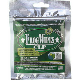 FrogLube 14936 FrogWipes  Cleans, Lubricates, Prevents Rust & Corrosion <em>Wipes</em> 5 Pack