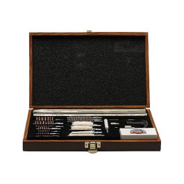 DAC Technologies UGC76W Universal Deluxe <em>Gun</em> <em>Cleaning</em> <em>Kit</em> WoodBox 35-Piece