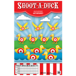 Action <em>Target</em> GSCARDUCK100 Entertainment  Ducks Paper Hanging 23" x 35" Multi-Color 100 Per Box