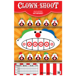 Action <em>Target</em> GSCARCLWN100 Entertainment  Clowns Paper Hanging 23" x 35" Multi-Color 100 Per Box