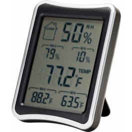 SnapSafe 75909 Gun Safe Hygrometer LCD Display AAA (2)