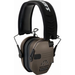 Walkers Game Ear Gwprsemfde Razor Electronic Slim Shooter Folding Muff 23 dB Flat Dark Earth