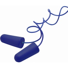 Walker's GWPEPCORDYL Corded Foam <em>Ear</em> Plugs 32 dB In The <em>Ear</em> Yellow <em>Ear</em> <em>Bud</em>s with Blue Cord Adult 2 Pair