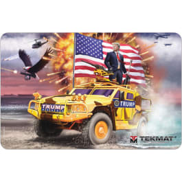 Tekmat R17TRUMP Trump Cleaning Mat Freedom Portrait 17" x 11" Multi-Color