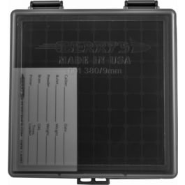 Berrys Berrys 41236 001 Ammo Box 9mm Luger,380 ACP 100rd Smoke Lid w/Black Bottom