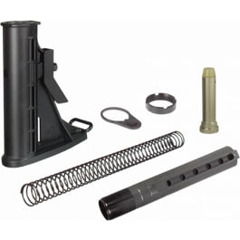 UTG Leapers Pro RBU6BM Mil-Spec Carbine AR15/M16 Buttstock Kit Polymer/Aluminum Black
