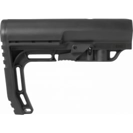 Mission First <em>Tactical</em> BMS Battlelink Minimalist <em>Stock</em> Collapsible Black for AR-15, M16, <em>M4</em> with Commercial Tubes (Tube Not Included)