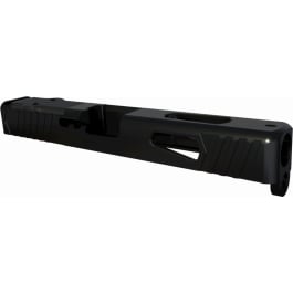 Rival Arms RA10G105A Precision Slide Doc Optic <em>Cut</em> Compatible with <em>Glock</em> 17 Gen 3 17-4 Stainless Steel Black