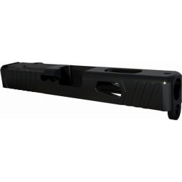 Rival Arms RA10G205A Precision Slide Doc Optic <em>Cut</em> Compatible with <em>Glock</em> 19 Gen 3 17-4 Stainless Steel Black