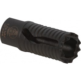 Troy Ind MED05BT00 Medieval Muzzle Flash Suppressor AR-15/M16/M4 2.25" Steel