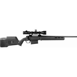 Magpul MAG931-BLK Hunter American Short Action Stock Ruger American Reinforced Polymer/Anodized Aluminum Black M-LOK Slots