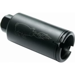 Noveske 5000518 KX3 Flash Suppressor 7.62mm 1.35" Dia 5/8x24 tpi Black Phosphate
