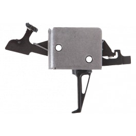 CMC <em>Trigger</em>s 92504 Drop-In  Two-<em>Stage</em> Flat <em>Trigger</em> with <em>2</em> lbs Draw Weight & Black/Silver Finish for AR-15/AR-10