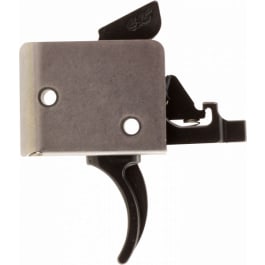 CMC <em>Trigger</em>s 93502 Drop-In  Two-<em>Stage</em> Curved <em>Trigger</em> with <em>2</em>-4 lbs Draw Weight & Black/Silver Finish for AR-15/AR-10