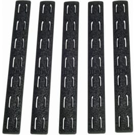 <em>Bravo</em> KMRRPBLK5 <em>BCM</em> KeyMod Rail Panel <em>Kit</em> AR-15 5.56mm Polymer Black