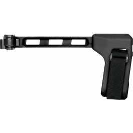 SB Tactical FS1913 PSB Black SBT <em>Folding</em> 1913 Hinge, Pistol Brace - For Picatinny Rail Rear Plate Pistols