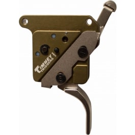 <em>Timney</em> <em>Trigger</em>s 51716V2 Elite Hunter  Straight <em>Trigger</em> with 3 lbs Draw Weight & Green/Nickel Finish for <em>Remington</em> <em>700</em> Right