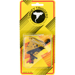 <em>Timney</em> <em>Trigger</em>s 520CE-A Calvin Elite Custom <em>Remington</em> <em>700</em> RH <em>Trigger</em> with Red Adjustable Shoe Steel/Aluminum Black/Gold