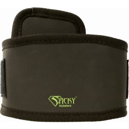 Sticky <em>Holsters</em> ANKLEBITER AnkleBiter Wrap System Latex Free Synthetic Rubber Black w/Green Logo