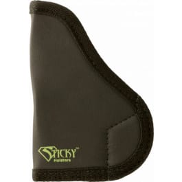 Sticky <em>Holsters</em> SM-1 NAA Black Widow Small Latex Free Synthetic Rubber Black w/Green Logo
