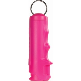 Sabre F15PUSG Pepper <em>Gel</em> with Flip Top Pepper <em>Gel</em> Contains 25, One Second Bursts .54oz 10 ft Pink