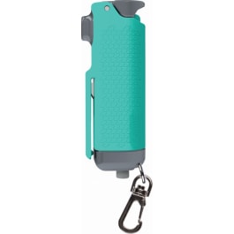 Sabre SEMT01 <em>Safe</em> Escape 3-<em>in</em>-<em>1</em> Automotive Tool Mint Polymer Distance 10 ft Features Glass Breaker/Pepper Gel/Seat Belt Cutter