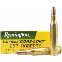 Remington Remington Ammo R257 Core-Lokt 257 Roberts Core-Lokt Soft Point 117 GR - 20rd Box