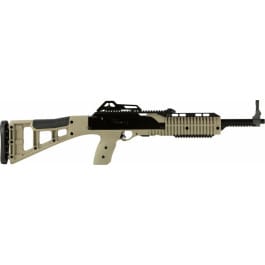 Hi-Point 9mm Carbine Rifle, +P Rated, Black 995TS-FDE - Target Stock,  Flat Dark Earth Color. 