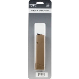 Glock 47488 Magazine 19X Coyote Brown 9mm Luger 19 Rounds Fits G17 G19X G34