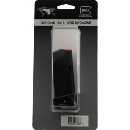 Glock Glock G26 GEN5 Magazine 47702 9mm Luger 12-Round Polymer for Glock 26 GEN5