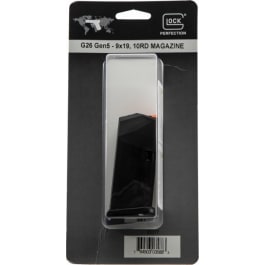 Glock Glock 33377 OEM Black Detachable 10rd 9mm Luger for Glock 26 GEN5