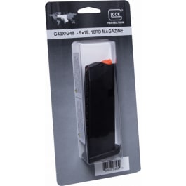 <em>Glock</em> 47818 <em>OEM</em>  Black Detachable 10rd 9mm Luger for <em>Glock</em> 48, 43X