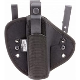 Uncle Mikes 55150 <em>IWB</em> Tuckable Large Semi-Auto 3-4.5" Barrel Nylon Black