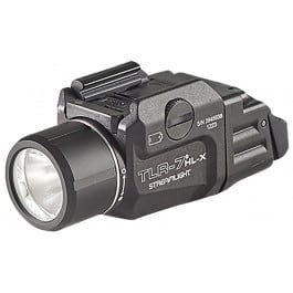 <em>Streamlight</em> 69459 <em>TLR</em>-7 HL-X USB Gun Light Black Anodized 500/1,000 Lumens White LED