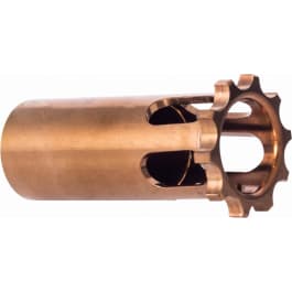 Rugged Suppressor Rugged OP004 Suppressor Piston M13.5x1 LH Copper 17-4 Stainless Steel