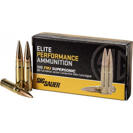 Sig Sauer Sig Sauer E300B120 Elite Performance 300 Blackout 125 gr Full Metal Jacket (FMJ) - 20rd Box