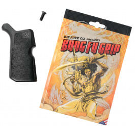 Die Free Co Kung Fu Grip, Black, Nylon Pistol Grip, Fits AR15/M4/AR10/SR25 - KFGBLK 