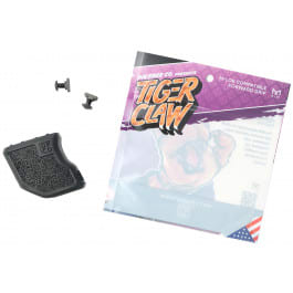 Die Free Co Tiger Claw, Black, Nylon Angled Foregrip, MLOK Compatible, - TCMLOKBLK