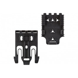 Safariland QUICKKIT12 QLS Kit 1 Fork/1 <em>Plate</em> Nylon Black