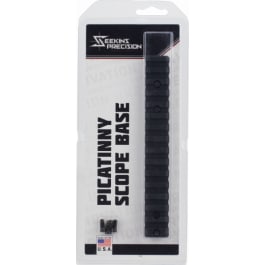 Seekins Precision 0010710021 MOA <em>Scope</em> <em>Base</em>  #8 with 20MOA <em>Remington</em> <em>700</em> Short Action 1-Piece Black Matte Anodized