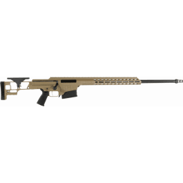 Barrett 18503 MRAD  338 Lapua Mag 26" 10+1 Flat Dark Earth Cerakote Flat Dark Earth Fixed Adjustable Comb Stock Black Polymer Grip