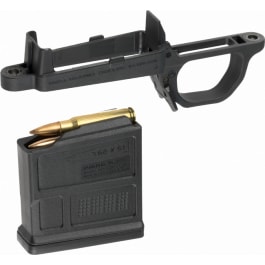 Magpul MAG497-BLK Bolt Action Mag Well  made of Polymer with Black Finish for Magpul Hunter 700 Stock Includes <em>PMAG</em> <em>5</em> 7.62 <em>AC</em> Magazine
