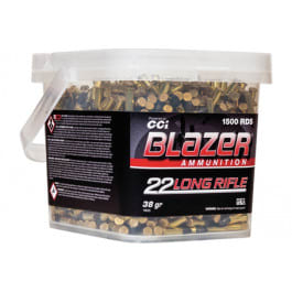 CCI CCI Blazer 22 LR 38gr Lead Round Nose 1500 Rounds Brass Case
